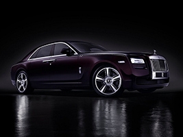 Rolls-Royce Ghost V-Specification, потужний і фіолетовий