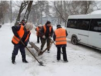 Комунальників, які посипали вулиці Івано-Франківська, ледь не побили водії-мажори