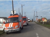 Зявилося відео з місця аварії на залізничному переїзді, що неподалік Івано-Франківська