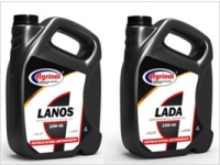 Новые моторные масла LANOS 10W40 и LADA 10W40 вывела на рынок компания «Агринол»