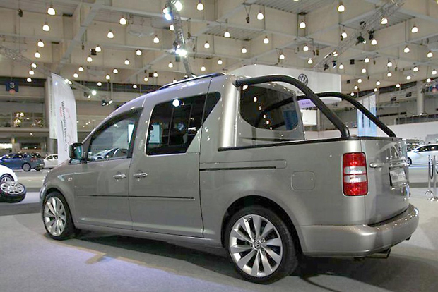 Пикап Volkswagen Caddy показали в Польше