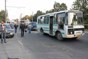 В ДТП в Івано-Франківську постраждало шість авто