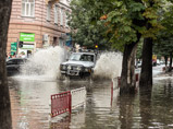 Потоп в центрі Франківська